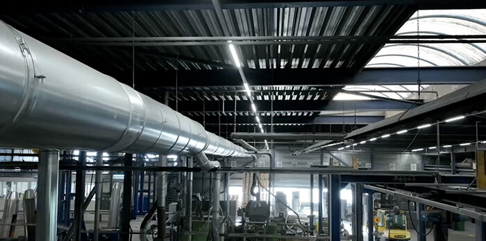 Sistemas de extracción para la industria del metal