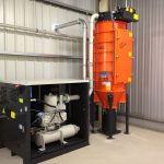 Sistema de aspiracion alto vacio ATEX en fábrica de piensos Iberclean